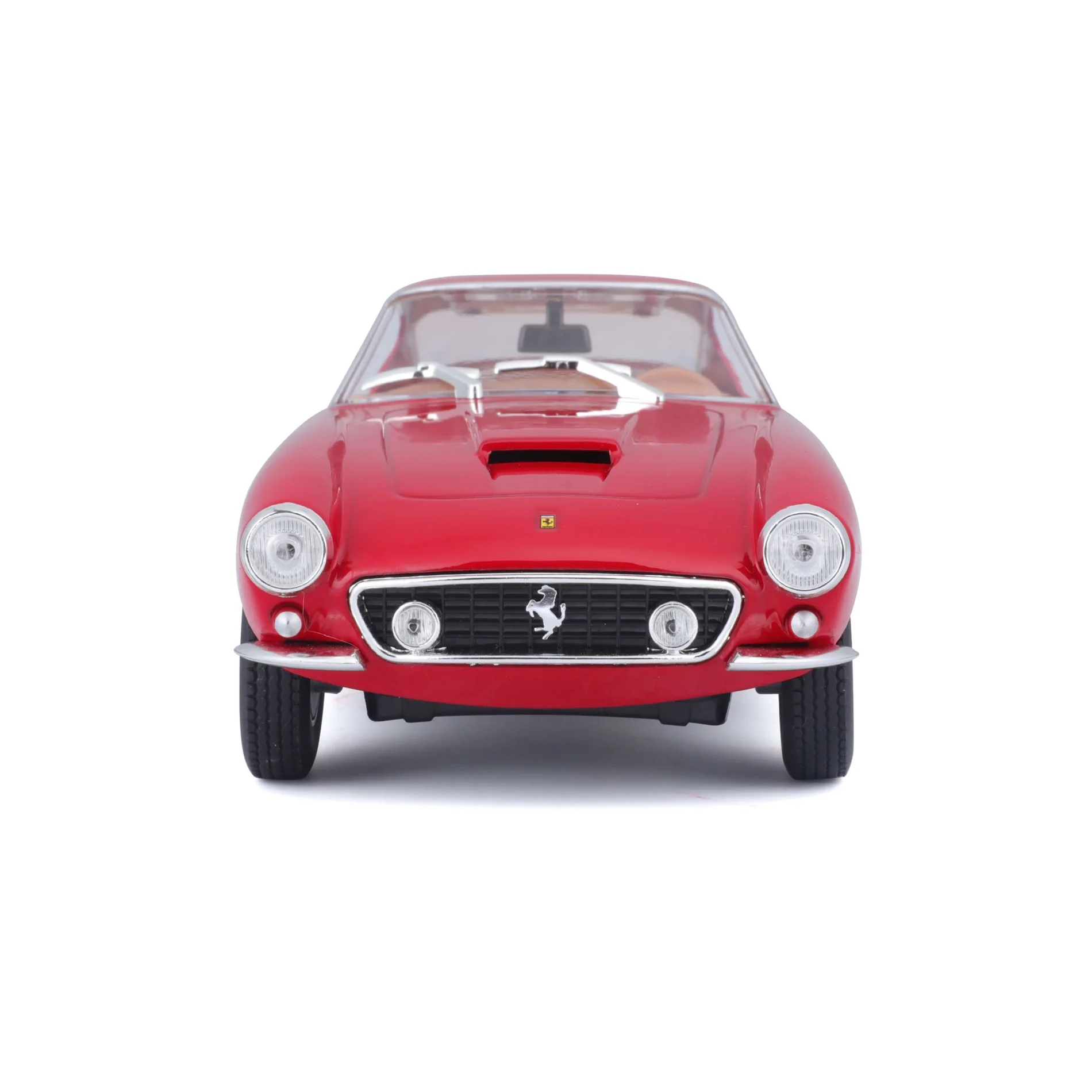 Bburago 1:24 Scale 250 GT Berlinetta Passo Corto Diecast Car Model (Plex Case Version) - Image 5