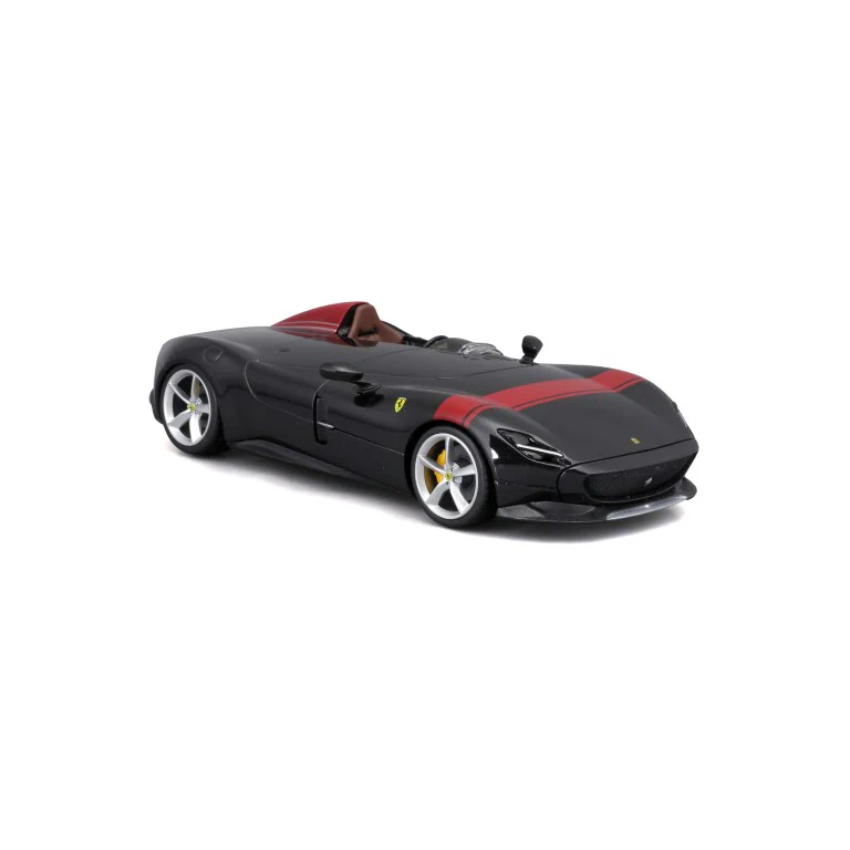 Bburago 1:24 Scale Ferrari Monza SP1 Diecast Car Model for Collectors 14+ Years - Black (With Acrylic Case) - Image 6
