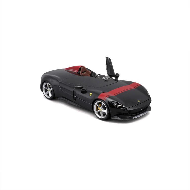 Bburago 1:24 Scale Ferrari Monza SP1 Diecast Car Model for Collectors 14+ Years - Black (With Acrylic Case) - Image 5