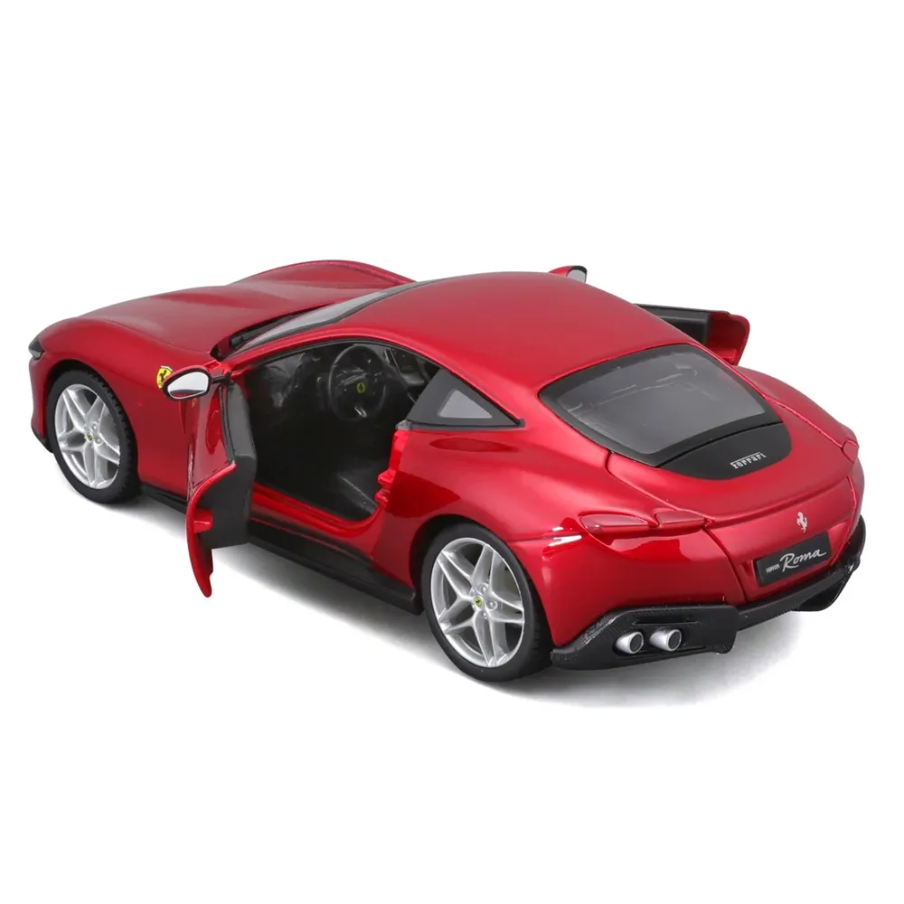 Bburago 1:24 Scale Ferrari Roma Diecast Car Model for Collectors 14+ Year (Plex Case Version) - Image 2