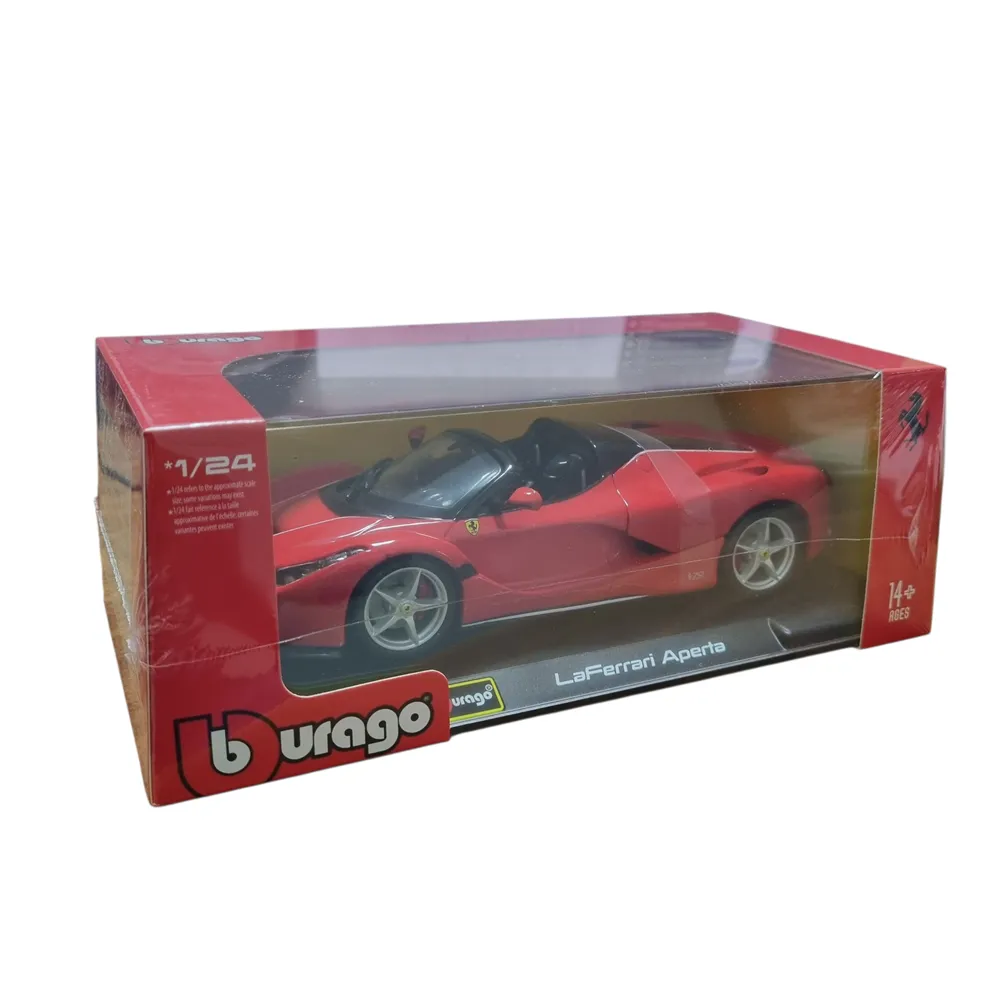 Bburago 1:24 Scale Laferrari Aperta Diecast Car Model for Collectors 14+ Years (Plex Case Version) - Image 5