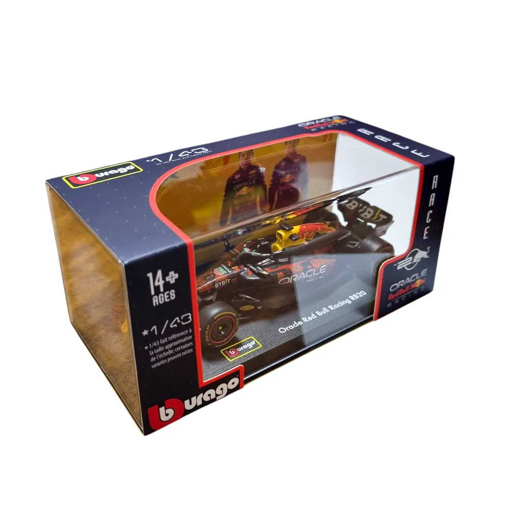 Bburago 1:43 Scale Oracle Red Bull Racing RB20 Formula 1 Car Model #1 Max Verstappen 38097V1 - Image 8