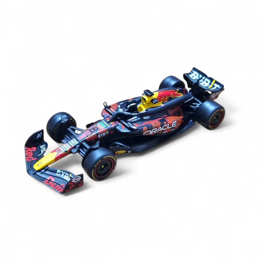 bburago 1/43 scale red bull racing diecast model 39087v1 max verstappen