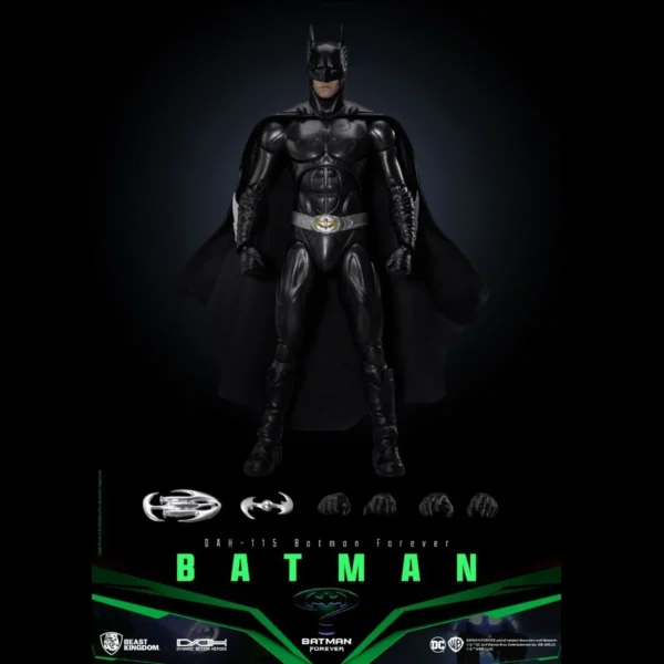 Beast Kingdom 1/9 Scale Batman (Batman Forever) Action Figure for Collectors 15+ Years (DAH-115) - Image 5