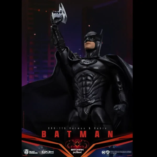 Beast Kingdom Batman (Batman & Robin) 1/9 Scale Action Figure for Collectors 15+ Years (DAH-116) - Image 4
