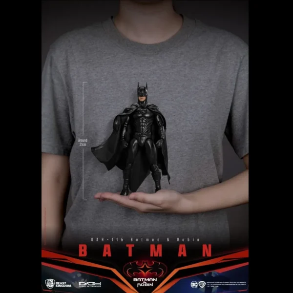 Beast Kingdom Batman (Batman & Robin) 1/9 Scale Action Figure for Collectors 15+ Years (DAH-116) - Image 7