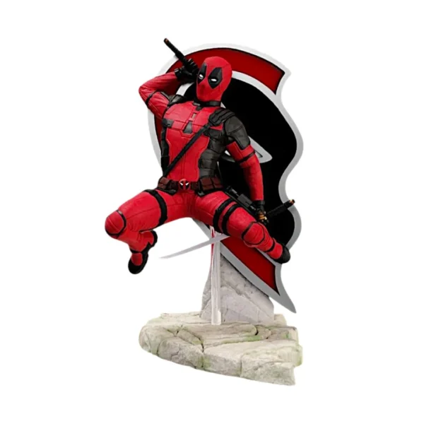 beast kingdom deadpool & wolverine - deadpool statue ds-164