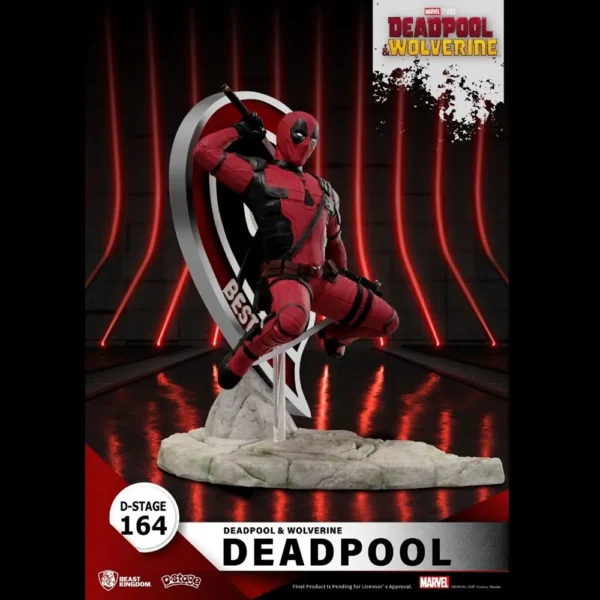 Beast Kingdom Deadpool & Wolverine - Deadpool Statue for Collectors 15+ Years (DS-164) - Image 3