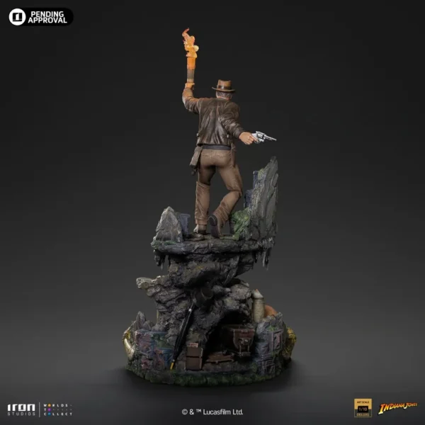 Statue Indiana Jones Deluxe - Indiana Jones - Art Scale 1/10 - Iron Studios for Collectors 15+ Years - Image 4