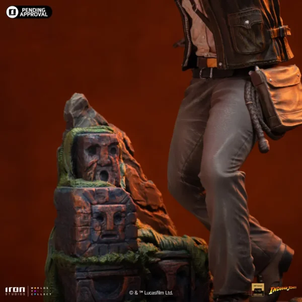 Statue Indiana Jones Deluxe - Indiana Jones - Art Scale 1/10 - Iron Studios for Collectors 15+ Years - Image 9