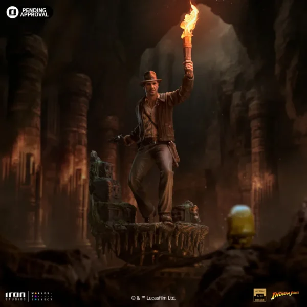 Statue Indiana Jones Deluxe - Indiana Jones - Art Scale 1/10 - Iron Studios for Collectors 15+ Years - Image 10
