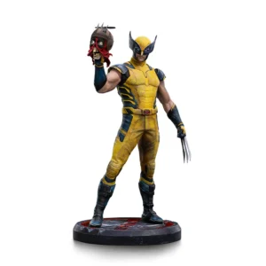 iron studios 1/10 art scale wolverine statue - deadpool & wolverine movie