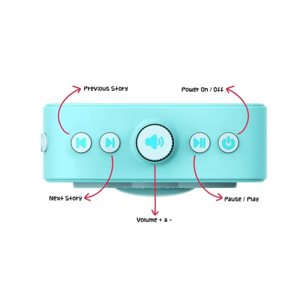 Oye Kids Story Box Speaker with 1000 Stories in Hindi & English (for 3-12 Years) with Remote & Bluetooth, Gift - Image 3