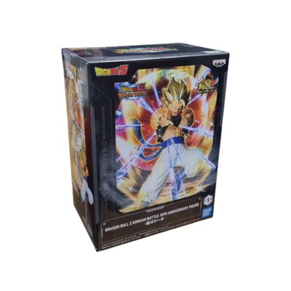 Banpresto - Dragon Ball Z - Super Gogeta - Dokkan Battle 10th Anniversary Figure for 15+ Years - Anime Figure - Image 6