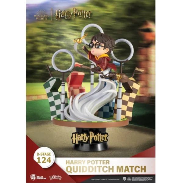 Beast Kingdom DS-124 Harry Potter-Quidditch Match Diorama Stage Statue for Collectors 15+ Years - Image 4
