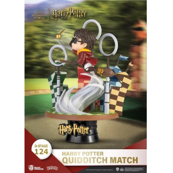 Beast Kingdom DS-124 Harry Potter-Quidditch Match Diorama Stage Statue for Collectors 15+ Years - Image 2