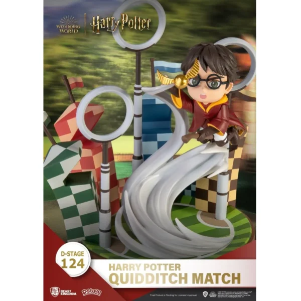 Beast Kingdom DS-124 Harry Potter-Quidditch Match Diorama Stage Statue for Collectors 15+ Years - Image 3