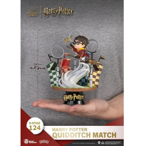 Beast Kingdom DS-124 Harry Potter-Quidditch Match Diorama Stage Statue for Collectors 15+ Years - Image 7