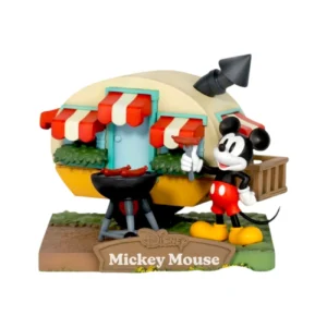 beast kingdom diorama stage ds-143 disney campsite series mickey mouse