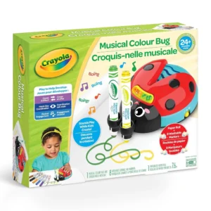 Crayola Musical Colour Bug for 2+ Years, Art and Craft, Musical Toy