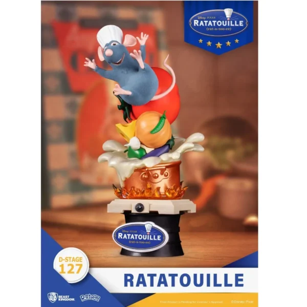 Beast Kingdom Diorama Stage Pixar Ratatouille D-127 Statue for Collectors 15+ Years - Image 4