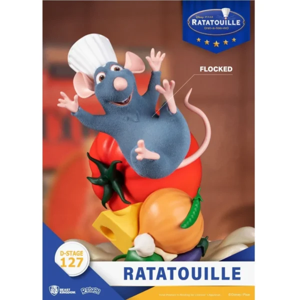 Beast Kingdom Diorama Stage Pixar Ratatouille D-127 Statue for Collectors 15+ Years - Image 7