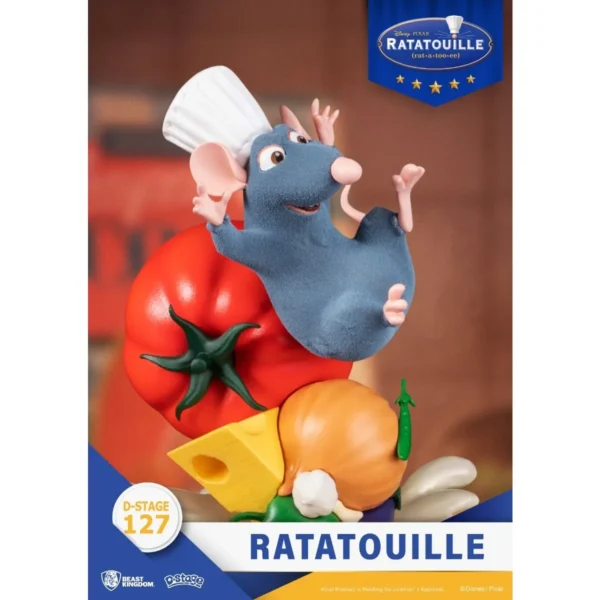 Beast Kingdom Diorama Stage Pixar Ratatouille D-127 Statue for Collectors 15+ Years - Image 6