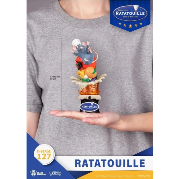 Beast Kingdom Diorama Stage Pixar Ratatouille D-127 Statue for Collectors 15+ Years - Image 8