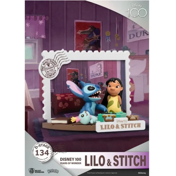 Beast Kingdom DS-134 Disney 100 Years of Wonder Stitch & Lilo - Image 5
