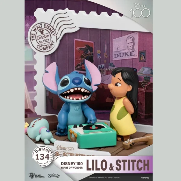 Beast Kingdom DS-134 Disney 100 Years of Wonder Stitch & Lilo - Image 3