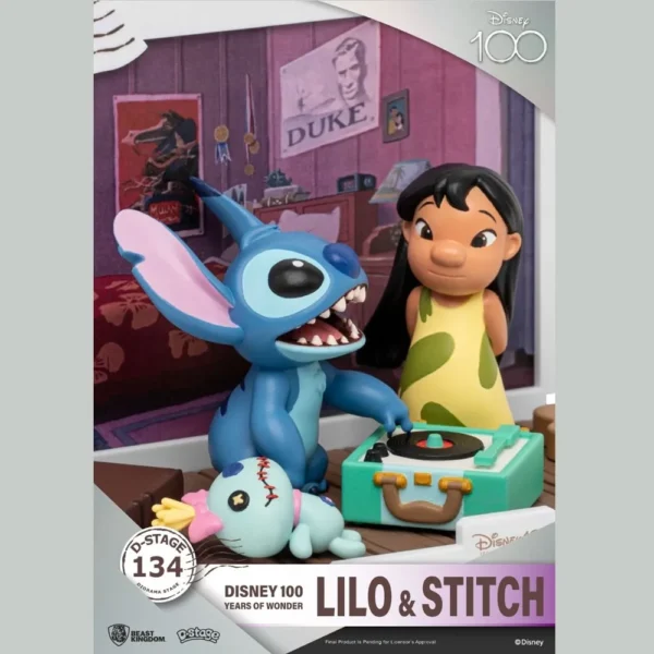 Beast Kingdom DS-134 Disney 100 Years of Wonder Stitch & Lilo - Image 2