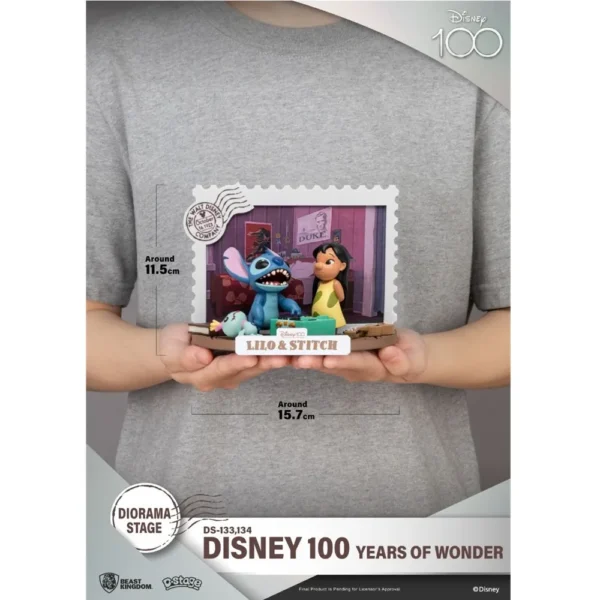 Beast Kingdom DS-134 Disney 100 Years of Wonder Stitch & Lilo - Image 4