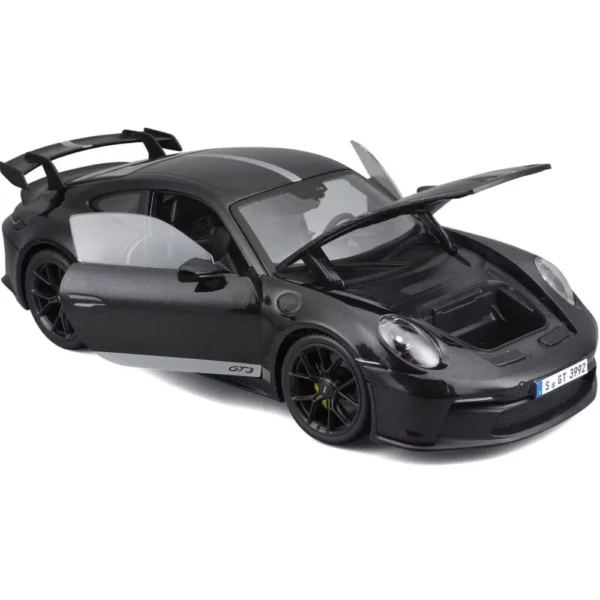 Maisto 1:18 Scale Porsche 911 GT3 Diecast Car Model for Collectors 14+ (Black) - Image 2