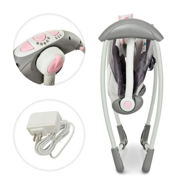 Mastela Deluxe Portable Swing for Babies (from birth to 24 months) 6504 - Image 3