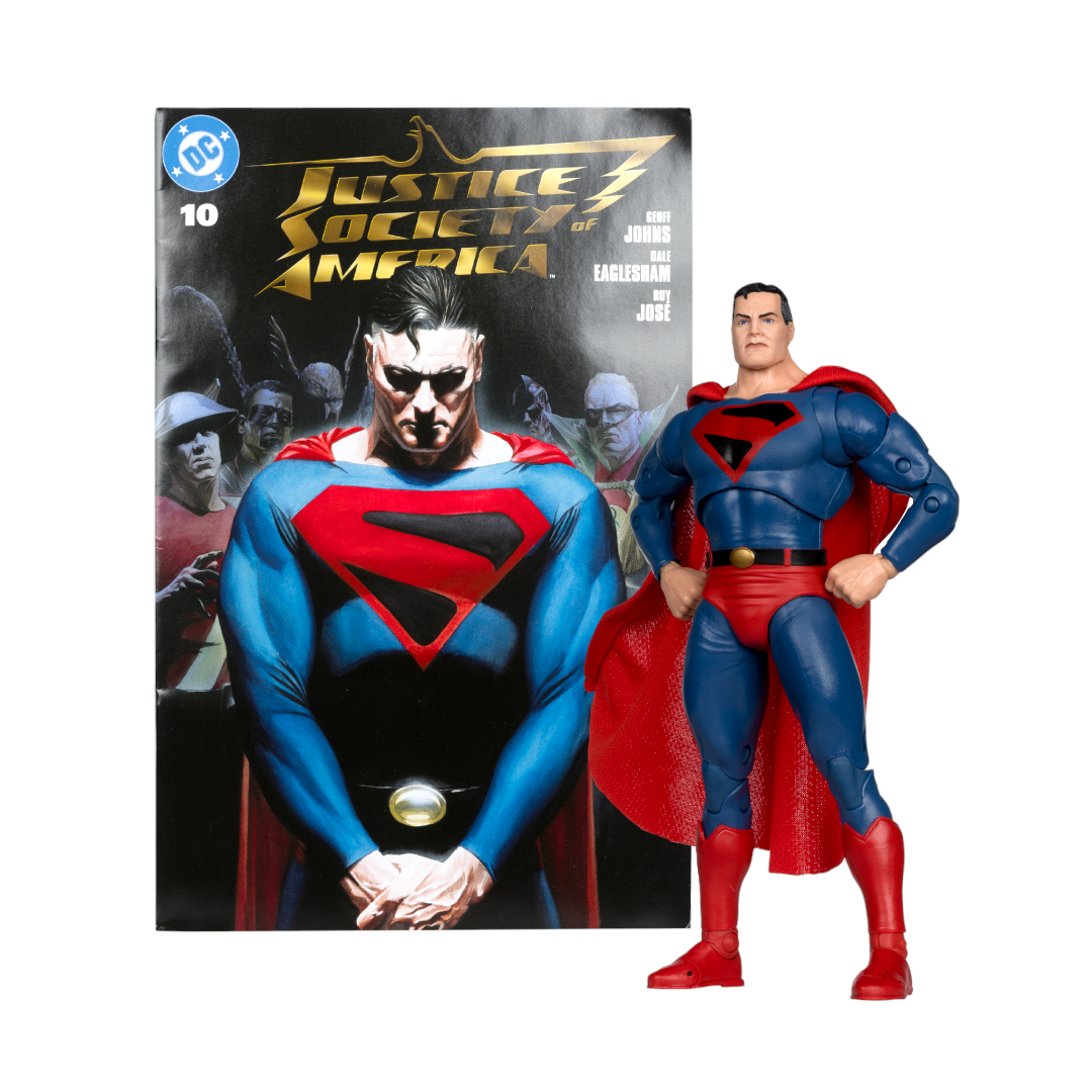 Superman (Kingdom Come) 7in Figure with Comic (Page Punchers) by Mcfarlane Toys for 14+ Years - Image 4