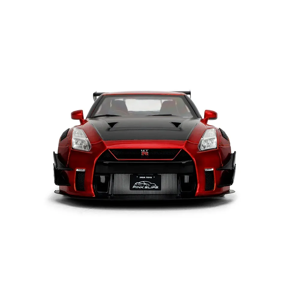 Pink Slips 1:18 Scale Nissan GT-R (R35) with Liberty Walk Body Kit 2.0 Diecast Car Model for Collectors 14+ Years - Image 5