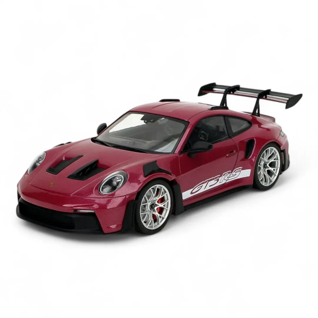 pink slips 1:18 scale porsche 911 gt3 rs diecast model for collectors