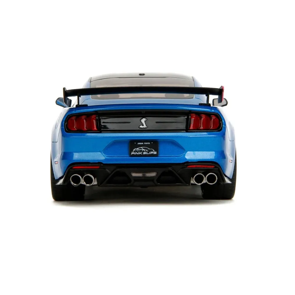 Pink Slips 1:18 Scale 2020 Ford Mustang Shelby GT500 Diecast Car Model for Collectors 14+ Years - Image 4