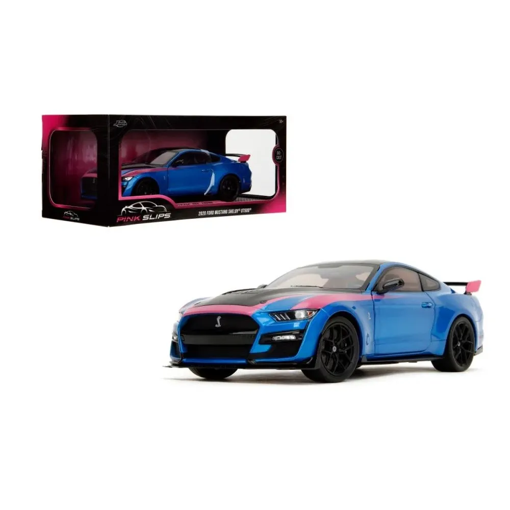 Pink Slips 1:18 Scale 2020 Ford Mustang Shelby GT500 Diecast Car Model for Collectors 14+ Years - Image 9