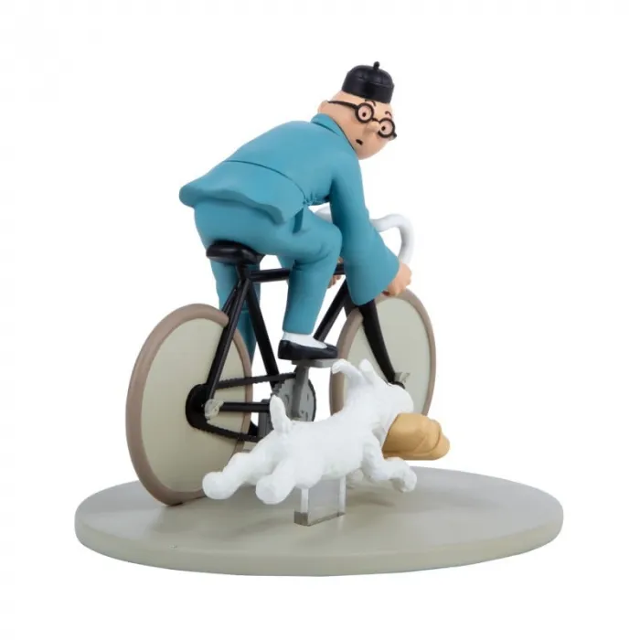 Hors Serie Figure #3 - Tintin on a Bicycle The Blue Lotus Colorized (42291) - Limited Edition - Image 2
