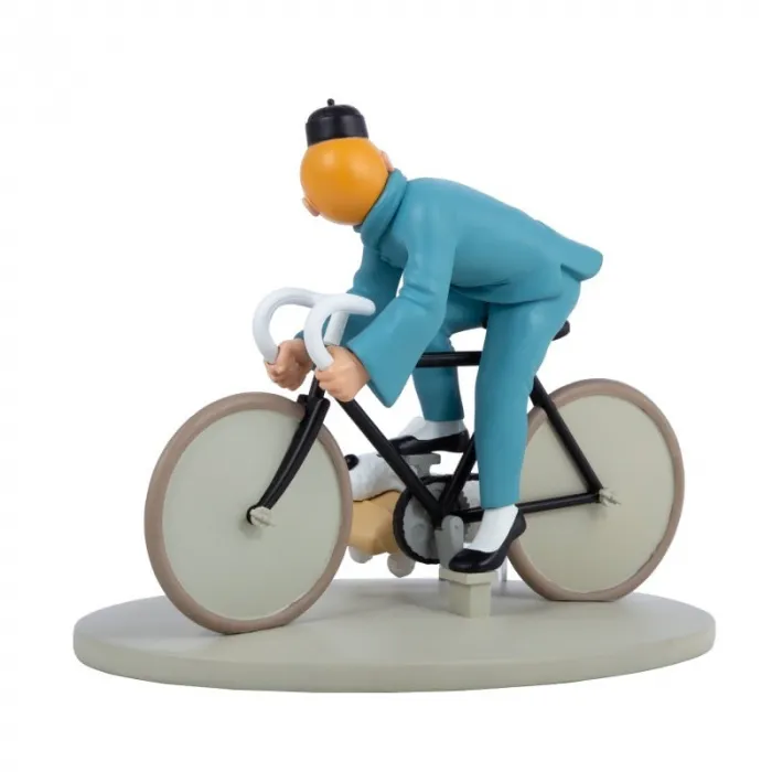 Hors Serie Figure #3 - Tintin on a Bicycle The Blue Lotus Colorized (42291) - Limited Edition - Image 3