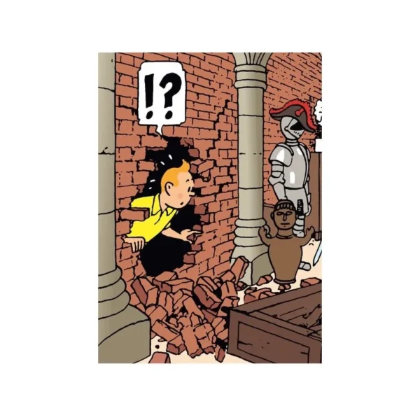 Tintin Plastic Folder - Tintin and the Secret of the Unicorn (Size A4)