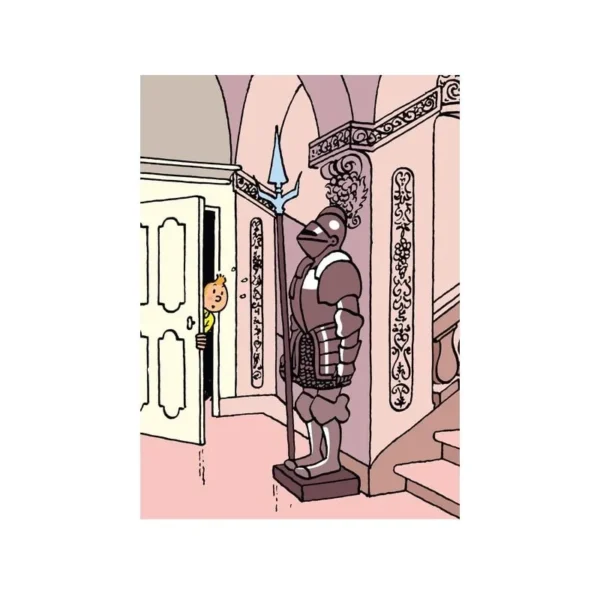 Tintin Plastic Folder - Tintin and the Secret of the Unicorn2 (Size A4)