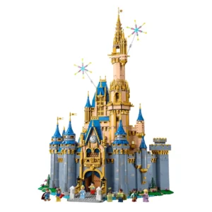 lego disney castle building set for adults 18+ years 43222