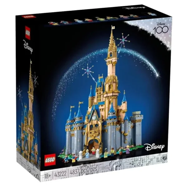 LEGO Disney Castle Building Blocks Set for 18+ Years (4837 Pcs), Exclusive, Retiring Soon, 8 Minifigures - Image 2