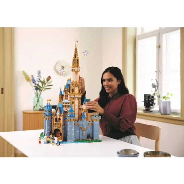 LEGO Disney Castle Building Blocks Set for 18+ Years (4837 Pcs), Exclusive, Retiring Soon, 8 Minifigures - Image 6