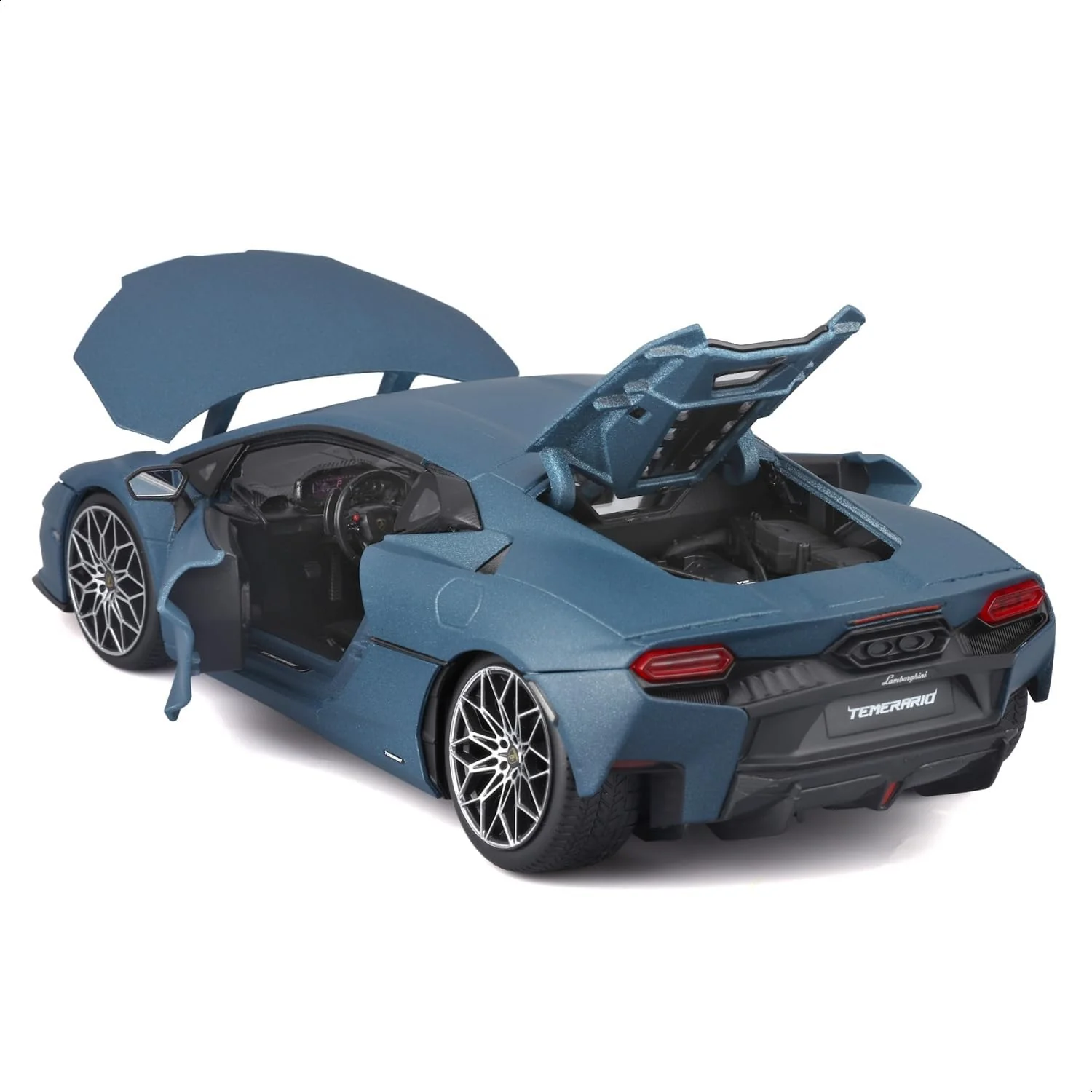 Bburago 1/18 Scale Lamborghini Temerario Diecast Car Model for 14+ Years (Night Blue) - Image 2