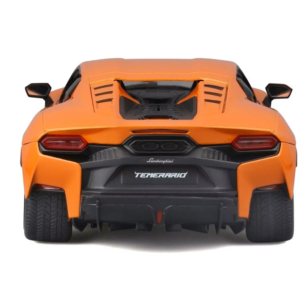 Bburago 1/18 Scale Lamborghini Temerario Diecast Car Model for 14+ Years (Orange) - Image 5