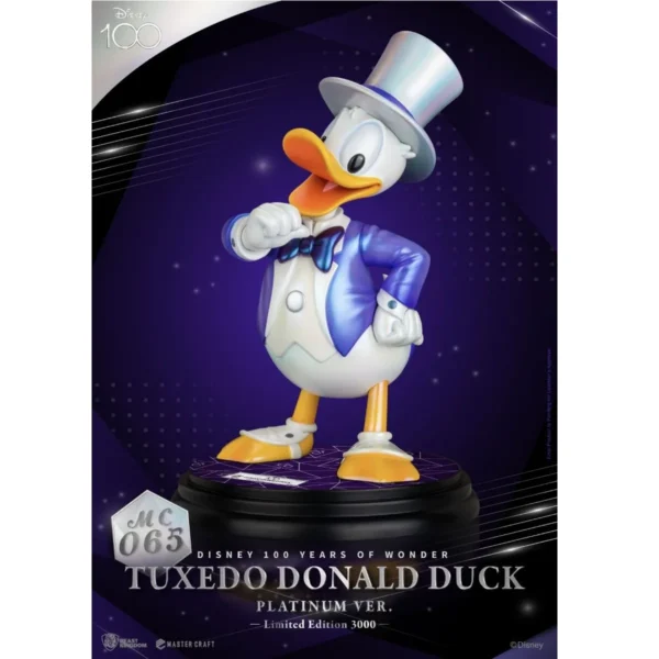 Beast Kingdom Tuxedo Donald Duck Disney 100 Years of Wonder Master Craft MC-065 (Limited Edition) - Image 2