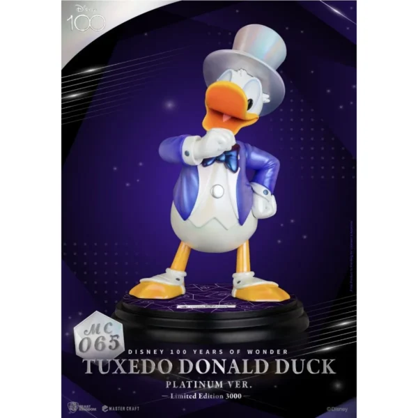 Beast Kingdom Tuxedo Donald Duck Disney 100 Years of Wonder Master Craft MC-065 (Limited Edition) - Image 4